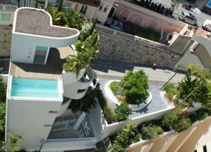 Villa Nuvola Vogelperspektive       